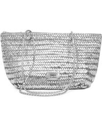 Bimba Y Lola - Medium Woven Leather Tote Bag - Lyst