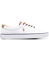 Polo Ralph Lauren - Polo Pony-Embroidered Sneakers - Lyst