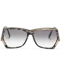 Cazal - Mod 178/3 Geometric-Frame Sunglasses - Lyst