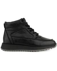 Linda Baumann - Lace-Up Side-Zip Sneakers - Lyst