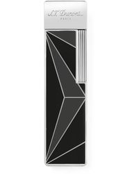 ST Dupont - Twiggy Fire X Geometric-Pattern Engraved Lighter - Lyst