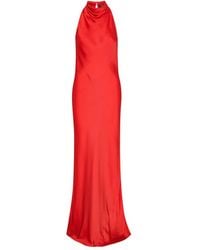 ROTATE BIRGER CHRISTENSEN - Cowl-Neck Maxi Dress - Lyst