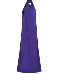 ‎Taller Marmo - Astor Scarf-Detail Maxi Dress - Lyst