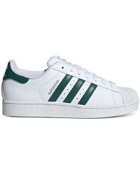 adidas - Striped Superstar Ii Low-Tops Sneakers - Lyst