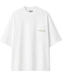 House of Errors - Embroidered-Logo Pocket T-Shirt - Lyst