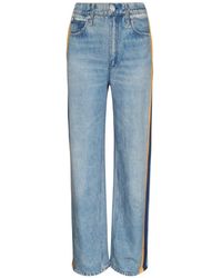 Rag & Bone - Rb Miramar Denim-Print Track Pants - Lyst