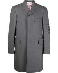 Thom Browne - 4-Bar Stripe Elongated Blazer - Lyst