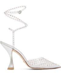 Stuart Weitzman - 100Mm Glam Xcurve Embellished Pumps - Lyst