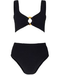 Hunza G - Nadine Crinkle Bikini - Women's - Lycra/nylon - Lyst