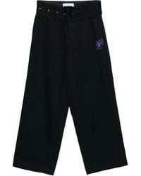 Facetasm - Logo-Embroidered Trousers - Lyst