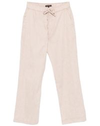 Michael Kors - Drawstring-Waist Elasticated Trousers - Lyst