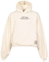 RRR123 - Archive American Logo-Print Cropped Hoodie - Lyst