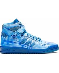 adidas - X Jeremy Scott Forum High-top "dipped Blue" Sneakers - Lyst