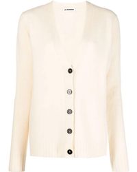 Jil Sander - Cárdigan Con Botones - Lyst
