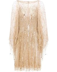 Jenny Packham - Dazzle Mini Dress - Lyst