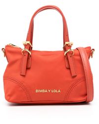 Bimba Y Lola - Logo-lettering mini bag - Lyst
