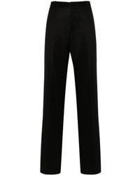 Balenciaga - Straight-leg Tailored Wool Trousers - Lyst