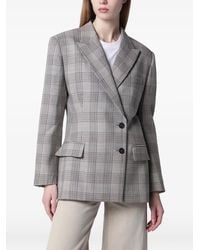 Anine Bing - Aretha Plaid Blazer - Lyst