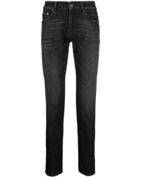 PT Torino - Skinny-Jeans mit Logo-Patch - Lyst