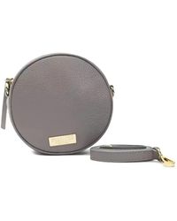 Pompei Donatella - Round Leather Crossbody Bag - Lyst