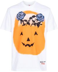 Supreme - X Yohji Yamamoto T-shirt Met Print - Lyst