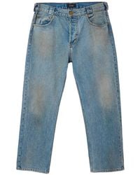 Willy Chavarria - Chente Faded Straight-Leg Jeans - Lyst