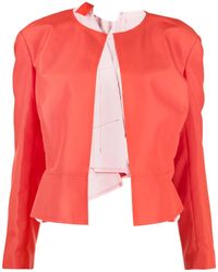 Comme des Garçons - Asymmetric Layered-Detail Jacket - Lyst