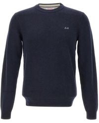 Sun 68 - Pull À Détail De Logo - Lyst
