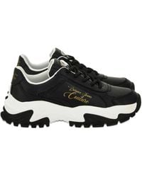 Versace Jeans Couture - Logo-detail chunky sneakers - Lyst