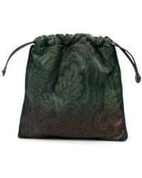 Etro - Paisley-Print Drawstring Backpack - Lyst