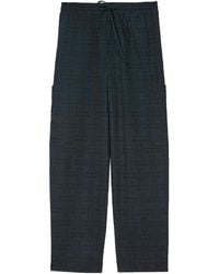 KENZO - Gemusterte Weave Jogginghose - Lyst