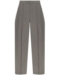 Alexander Wang - Pleated Wool Trousers - Lyst