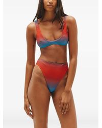 Haight - Juliana Ombre-Pattern Bikini Top - Lyst