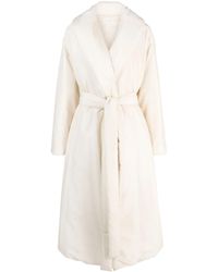 The Row - Francine Tied-Waist Coat - Lyst
