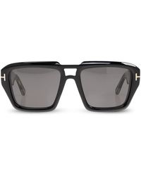 Tom Ford - Icon Navigator Square Frame Sunglasses - Lyst