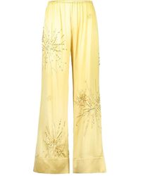 BERNADETTE - Louis Sparkle-Embroidery Trousers - Lyst