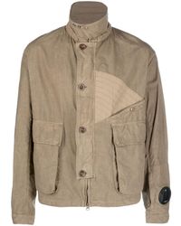 C.P. Company - Leichte Jacke mit aufgesetzten Taschen - Lyst