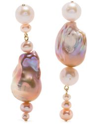 Completedworks - Float Pearl Drop Earrings - Lyst