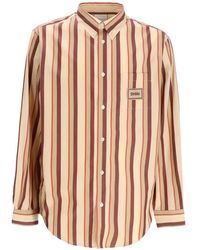 Drole de Monsieur - La Chemise Drôle Rayée Striped Shirt - Lyst