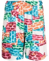 Market - Building Blocks Logo-Print Shorts - Lyst
