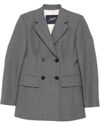 The Seafarer - Blazer En Laine À Boutonnière Croisée - Lyst