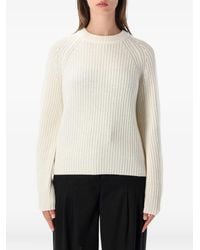 Lisa Yang - Ribbed-Knit Raglan-Sleeve Sweater - Lyst