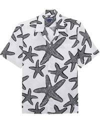 Vilebrequin - Linen Bowling Shirt - Lyst