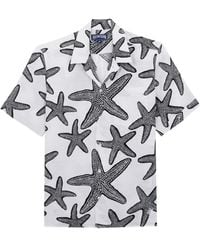 Vilebrequin - Camisa con estrellas de mar estampadas - Lyst