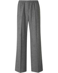 Peserico - Piped-Trim Elasticated-Waist Track Pants - Lyst