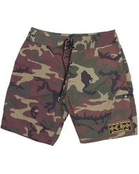 Chrome Hearts - Camouflage-Pattern Swim Shorts - Lyst