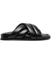 Anine Bing - Sandali Slides Con Design A Incrocio Lizzie - Lyst