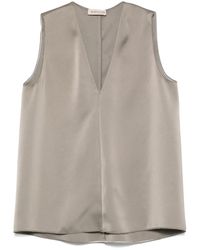 Blanca Vita - Satijnen Blouse - Lyst