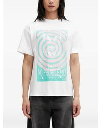 No Problemo - Graphic-Print Round Neck T-Shirt - Lyst