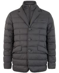 Herno - Gefütterte Jacke Im Layering-Look - Lyst